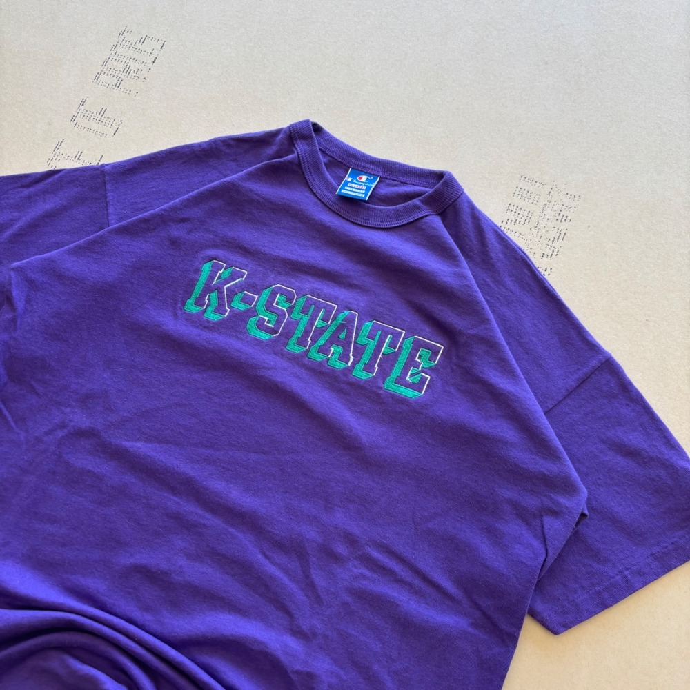 Vintage 90s Champion K-State T-shirt